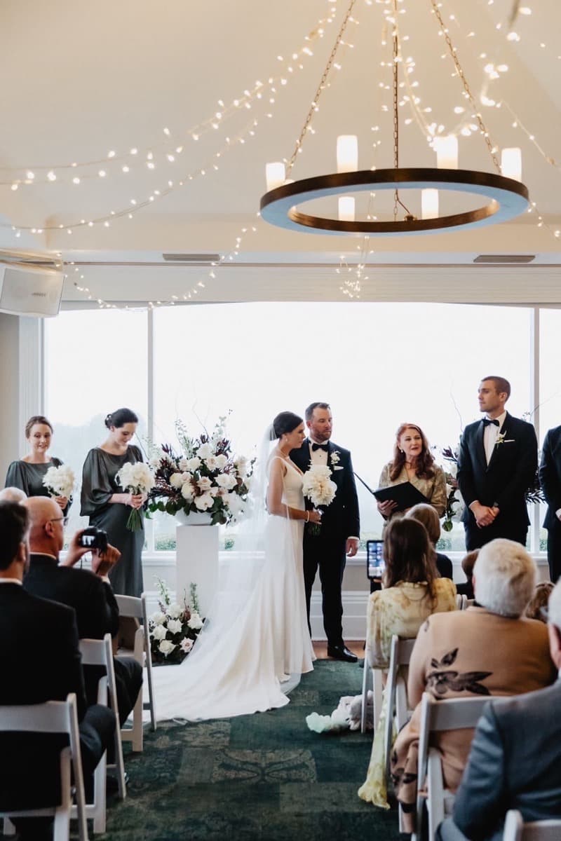 Adelaide wedding ceremony with floral styling